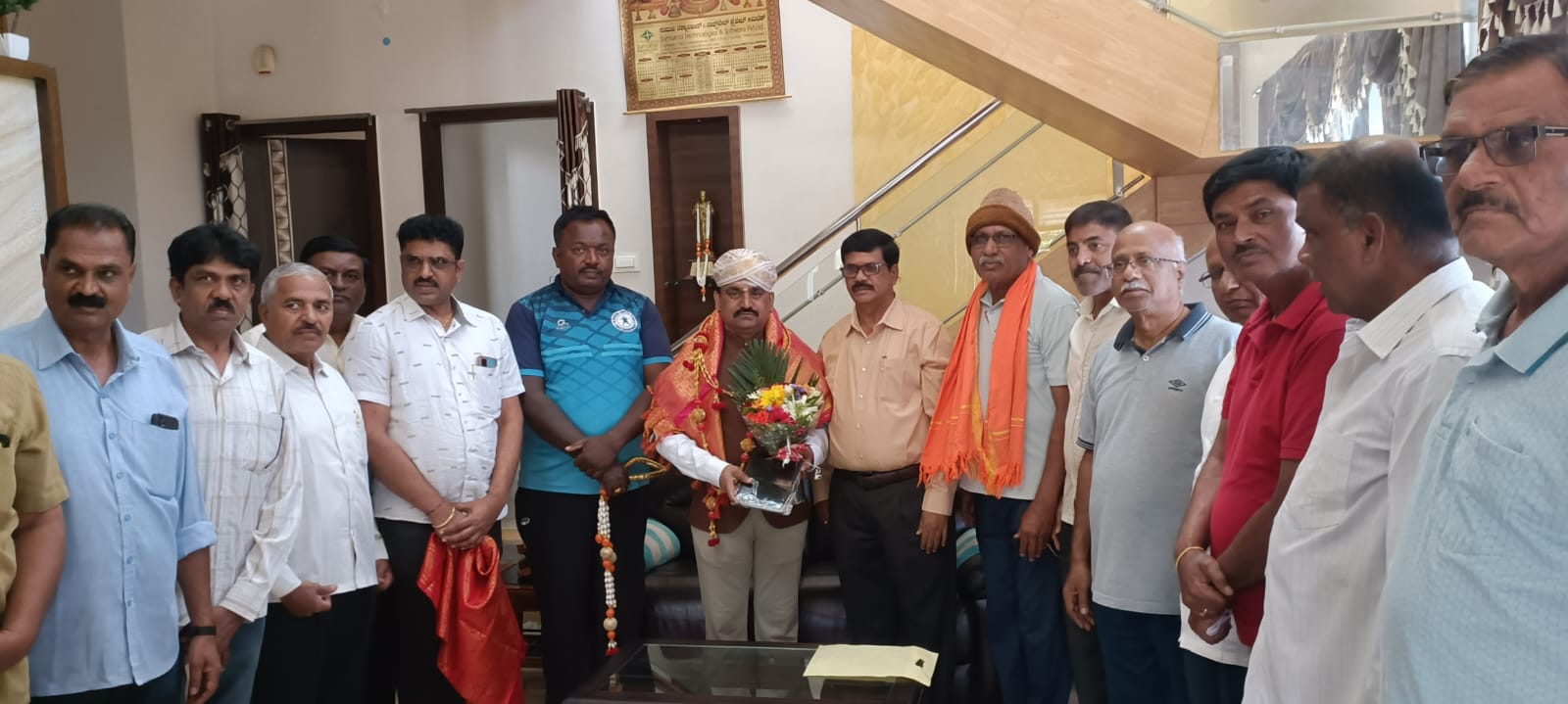 ಅಪರ ಜಿಲ್ಲಾಧಿಕಾರಿ ಕುಮಾರಸ್ವಾಮಿಗೆ ಸನ್ಮಾನ