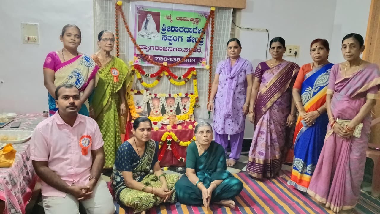 ರಾಮಕೃಷ್ಣರ ಮಾನಸಪುತ್ರ ಸ್ವಾಮಿ ಬ್ರಹ್ಮಾನಂದರು:ಲಕ್ಷ್ಮೀದೇವಮ್ಮ