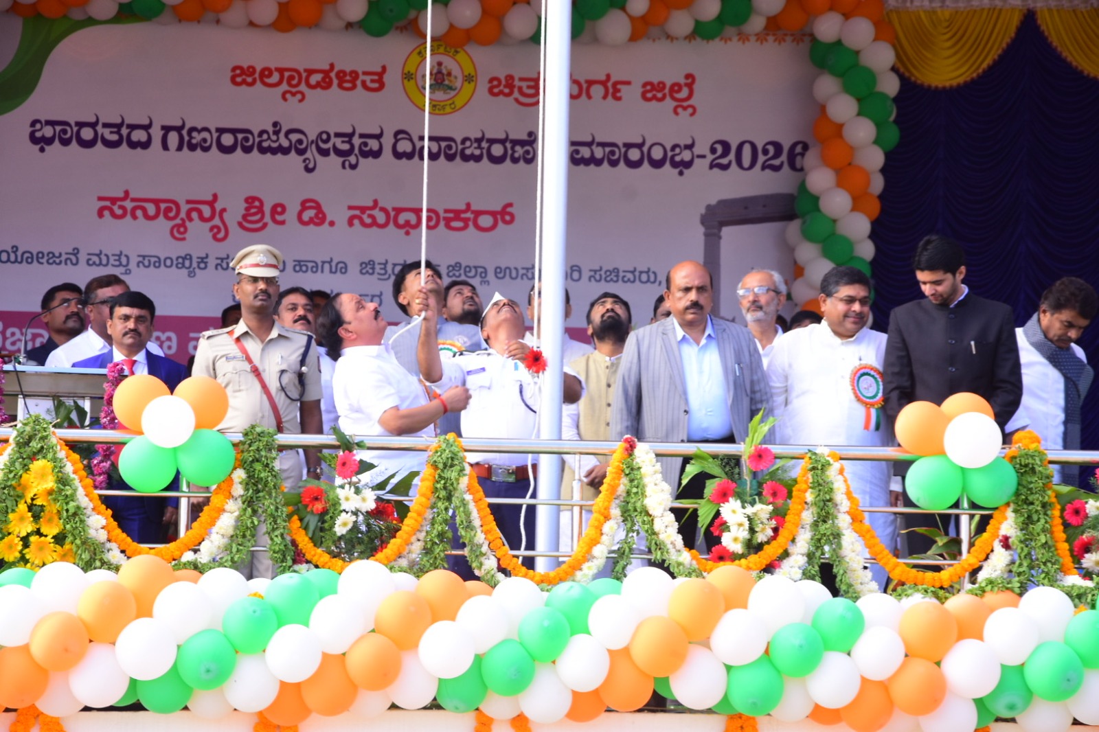 ಭದ್ರಾ ಶೀಘ್ರ ಪೂರ್ಣ, ಸಿರಿಧಾನ್ಯ ಉತ್ಪಾದನೆ ರಾಜ್ಯದಲ್ಲೇ ಪ್ರಥಮ ಸ್ಥಾನ ಪಡೆದ ಚಿತ್ರದುರ್ಗ-ಸಚಿವ ಸುಧಾಕರ್