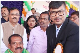 ಜಿಲ್ಲಾ ದೈಹಿಕ ಶಿಕ್ಷಣಾಧಿಕಾರಿ ಚಿದಾನಂದಸ್ವಾಮಿಗೆ ಸನ್ಮಾನ