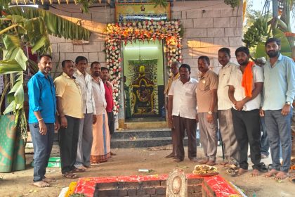 ಚೇಳೂರಮ್ಮ ದೇವಾಲಯದ ಪ್ರತಿಷ್ಠಾಪನೆ ಹಾಗೂ ಉದ್ಘಾಟನಾ ಕಾರ್ಯಕ್ರಮ 