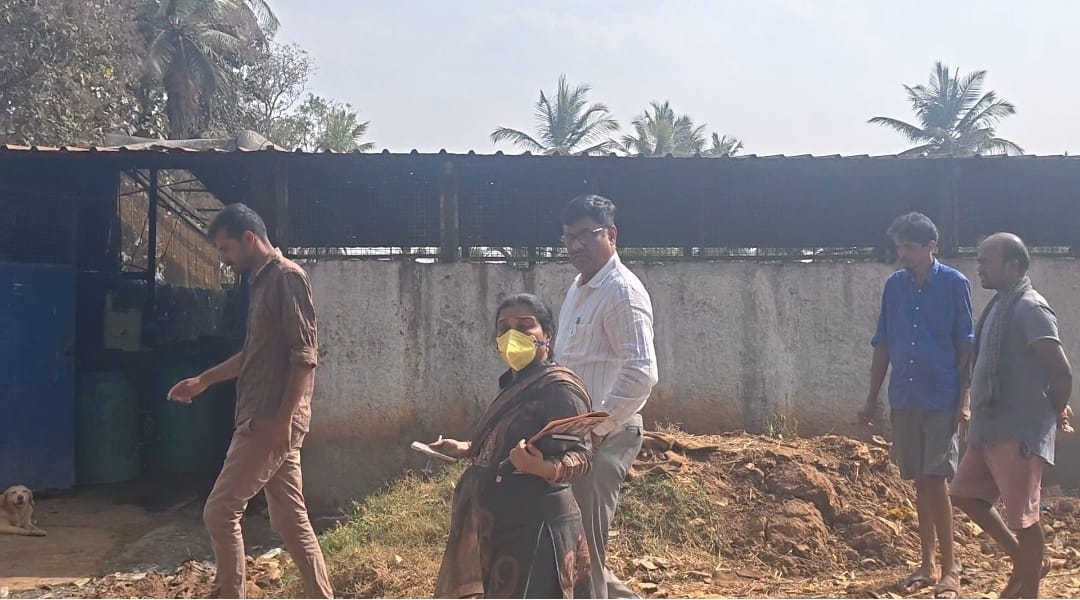 ಮಾಲಿನ್ಯ ನಿಯಂತ್ರಣ ಅಧಿಕಾರಿಗಳ ಭೇಟಿ