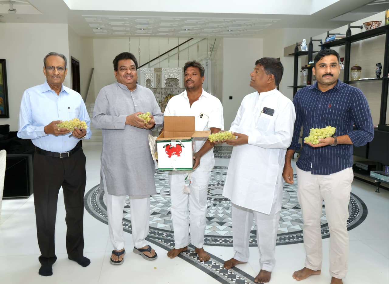 ಎತ್ತರ ಪ್ರದೇಶದಲ್ಲೂ ದ್ರಾಕ್ಷಿ ಕಾಂತಿ, 4 ಎಕರೆ, 40-45 ಲಕ್ಷ ಆದಾಯ ನಿರೀಕ್ಷೆ!