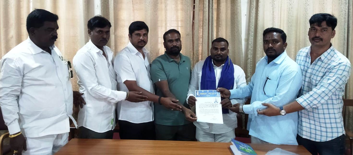 ಮಹಾನಾಯಕ ದಲಿತ ಸೇನೆ ಜಿಲ್ಲಾಧ್ಯಕ್ಷರಾಗಿ ದುರುಗೇಶ್ ನೇಮಕ