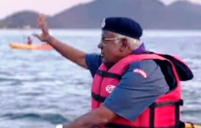 ವಿ.ವಿ.ಸಾಗರದ ಜಲಸಾಹಸ ಕ್ರೀಡೆಯಲ್ಲಿ ಭಾಗವಹಿಸಿದ್ದ ಪಿ.ಜಿ.ಆರ್ ಸಿಂಧ್ಯಾ