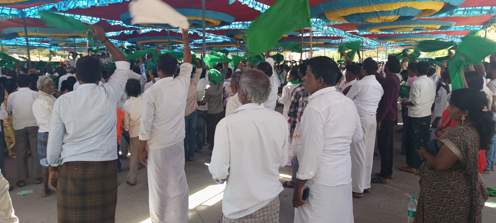 ರೈತರ ಯಶಸ್ವಿ ಪಾದಯಾತ್ರೆ, ಸರ್ಕಾರದಿಂದ ಹೆಚ್ಚಿನ ಅನುದಾನ ಕೊಡಿಸುವ ಭರವಸೆ ನೀಡಿದ ಸುಧಾಕರ್