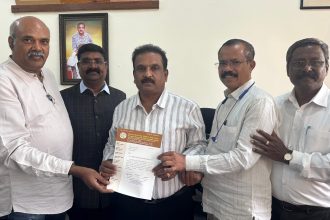 ಪತ್ರಕರ್ತರಿಗೆ ಶೇ.5ರಷ್ಟು ನಿವೇಶನ ಮೀಸಲಿಡಲು ಮನವಿ ಸಲ್ಲಿಸಿದ ರಾಜ್ಯಾಧ್ಯಕ್ಷರು