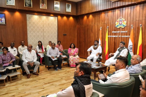 ಕೆಂಪೇಗೌಡ ಭವನ ನಿರ್ಮಾಣ ಕುರಿತು ಮಹತ್ವದ ಚರ್ಚೆ ನಡೆಸಿದ ಡಿಸಿಎಂ