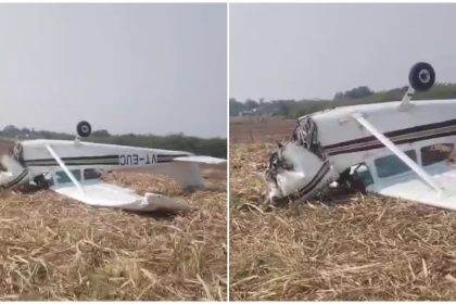 ಮಿನಿ ವಿಮಾನ ಪತನ