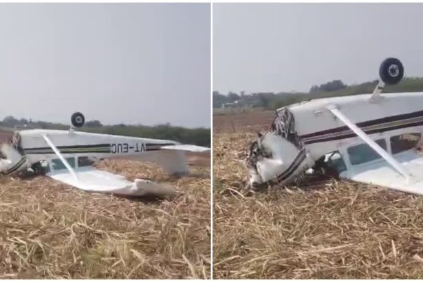 ಮಿನಿ ವಿಮಾನ ಪತನ