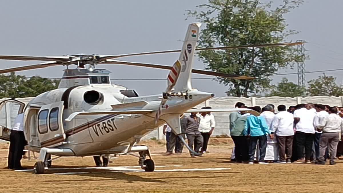 ಸಿದ್ದರಾಮಯ್ಯನವರಿದ್ದ ಹೆಲಿಕಾಪ್ಟರ್ ಲ್ಯಾಂಡಿಂಗ್​​ ವೇಳೆ ಗೊಂದಲ