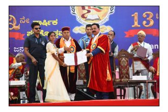 ಬಚ್ಚಬೋರನಹಟ್ಟಿ ಶುಭಗೆ ಪ್ರಥಮ ರ್ಯಾಂಕ್, ಚಿನ್ನದ ಪದಕ