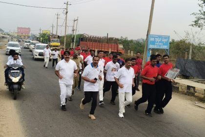 ಡ್ರಗ್ಸ್ ಮುಕ್ತ ಕರ್ನಾಟಕ : ಮ್ಯಾರಥಾನ್ ನಲ್ಲಿ ಪ್ರಥಮ ಬಹುಮಾನಗಳಿಸಿದ ಎಸ್ಪಿ ಚಂದ್ರಕಾಂತ