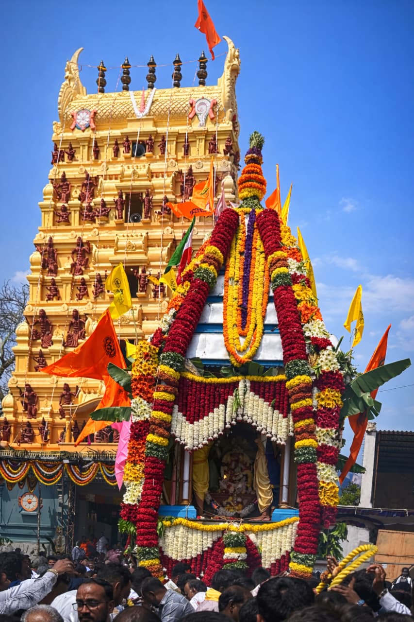 ಲಕ್ಷ್ಮೀ ವೆಂಕಟರಮಣಸ್ವಾಮಿಯ ಬ್ರಹ್ಮರಥೋತ್ಸವ