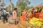 ಕಲ್ಲಂಗಡಿ ಹಣ್ಣು ತುಂಬಿದ ಲಾರಿ ಅಪಘಾತ