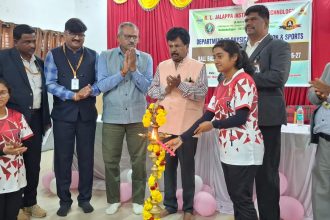 ರಾಜ್ಯಮಟ್ಟದ ಮಹಿಳಾ ಬಾಲ್ ಬ್ಯಾಡ್ಮಿಂಟನ್ ಪಂದ್ಯಾವಳಿಗೆ ಚಾಲನೆ