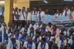 ಒಳ ಮೀಸಲಾತಿ ಜಾರಿಗೆ ಆಗ್ರಹಿಸಿ ಪ್ರತಿಭಟನೆ