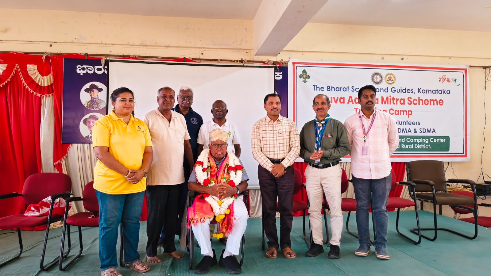 ಸ್ಕೌಟ್ಸ್, ಗೈಡ್ಸ್ ಶಿಬಿರಕ್ಕೆ ಪಿ.ಜಿ.ಆರ್ ಸಿಂಧ್ಯಾ ಭೇಟಿ