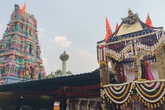 ವಿಜೃಂಭಣೆಯಿಂದ ನಡೆದ ರಾಜಘಟ್ಟ ಆಂಜನೇಯಸ್ವಾಮಿ ಜಾತ್ರಾ ಮಹೋತ್ಸವ