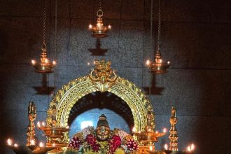 ಚಂದ್ರ ಗ್ರಹಣದ ಪ್ರಯುಕ್ತ ಶ್ರೀ ಅಯ್ಯಪ್ಪ ಸ್ವಾಮಿಗೆ ವಿಶೇಷ ಪೂಜೆ