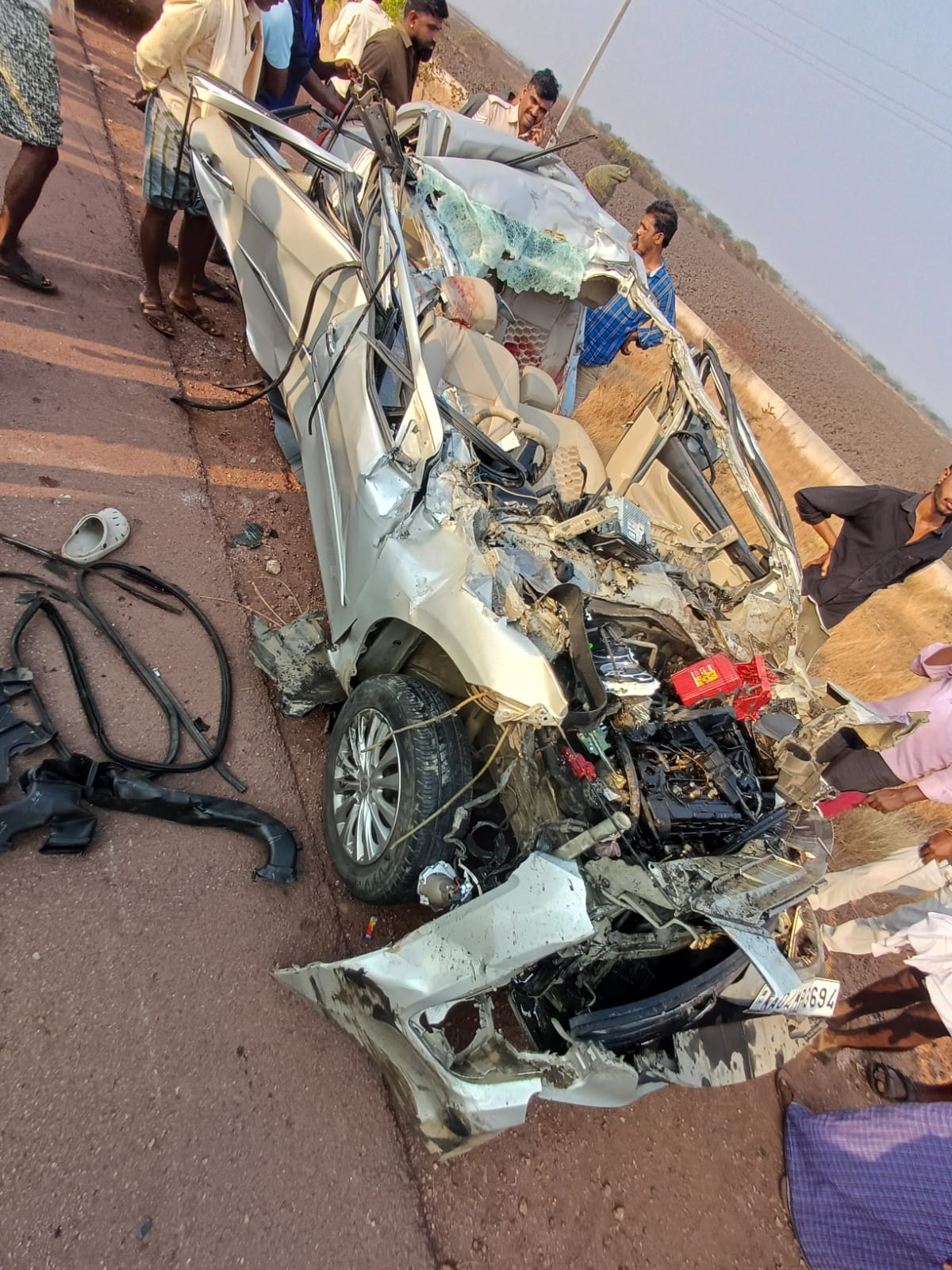 ಭೀಕರ ಅಪಘಾತ 3 ಮಂದಿ ಪಿಎಸ್ಐಗಳ ಸಾವು