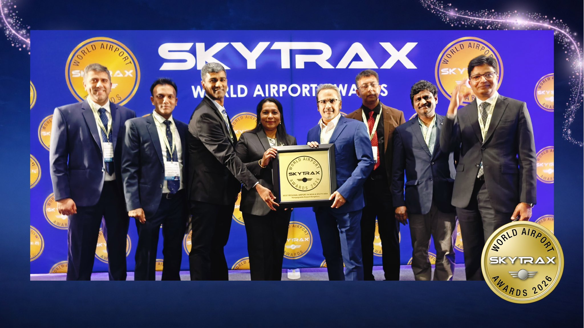 ಜಾಗತಿಕ ಮಟ್ಟದಲ್ಲಿ ಬೆಂಗಳೂರು ವಿಮಾನ ನಿಲ್ದಾಣದ ನಾಗಾಲೋಟ: ಸತತ 3ನೇ ಬಾರಿ ‘ಅತ್ಯುತ್ತಮ ಪ್ರಾದೇಶಿಕ ವಿಮಾನ ನಿಲ್ದಾಣ’ ಪ್ರಶಸ್ತಿ