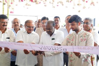 ‘ಮ್ಯಾರಿಯೆಟ್ ತಾರಾ’ ಹೋಟೆಲ್ ಲೋಕಾರ್ಪಣೆಗೊಳಿಸಿದ ಹೆಚ್.ಡಿ. ಕುಮಾರಸ್ವಾಮಿ