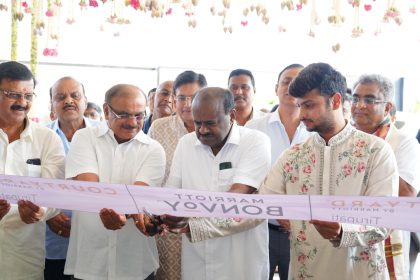 ‘ಮ್ಯಾರಿಯೆಟ್ ತಾರಾ’ ಹೋಟೆಲ್ ಲೋಕಾರ್ಪಣೆಗೊಳಿಸಿದ ಹೆಚ್.ಡಿ. ಕುಮಾರಸ್ವಾಮಿ