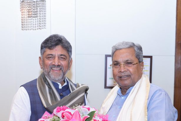 ಕೆಪಿಸಿಸಿ ಅಧ್ಯಕ್ಷ ಹಾಗೂ ಡಿಸಿಎಂ ಶಿವಕುಮಾರ್ ಗೆ ಅಭಿನಂದಿಸಿದ ಸಿಎಂ