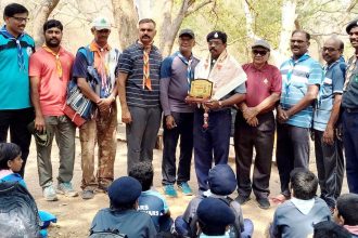 ಸುದೀರ್ಘ ಸೇವಾ ಪ್ರಶಸ್ತಿಗೆ ಭಾಜನರಾದ ಸ್ಕೌಟ್ ಮಾಸ್ಟರ್ ಸುರೇಶ್‌ಬಾಬು