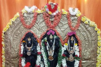 ಆಂಜನೇಯಸ್ವಾಮಿ ದೇವಾಲಯದಲ್ಲಿ ಶ್ರೀರಾಮನವಮಿ ಪ್ರಯುಕ್ತ ಕೋಸಂಬರಿ ಪಾನಕ ವಿತರಣೆ