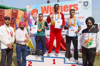 ರಾಷ್ಟ್ರಮಟ್ಟದ ಹಿರಿಯರ ಅಥ್ಲೆಟಿಕ್ಸ್ ಚಾಂಪಿಯನ್‌ಶಿಪ್ ನಲ್ಲಿ 2ನೇ ಸ್ಥಾನ ಪಡೆದ ಸತೀಶ್‌ ಕುಮಾರ್