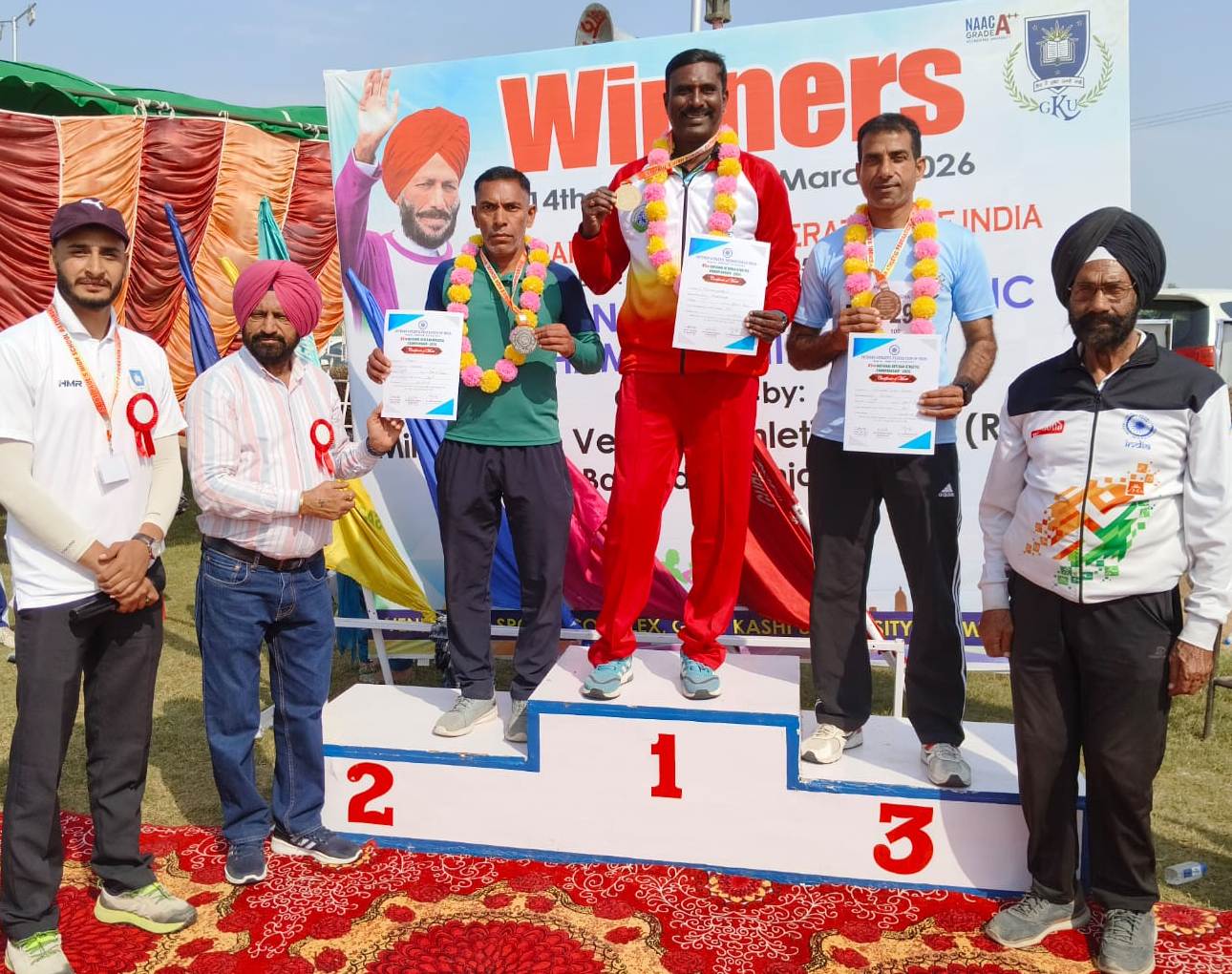 ರಾಷ್ಟ್ರಮಟ್ಟದ ಹಿರಿಯರ ಅಥ್ಲೆಟಿಕ್ಸ್ ಚಾಂಪಿಯನ್‌ಶಿಪ್ ನಲ್ಲಿ 2ನೇ ಸ್ಥಾನ ಪಡೆದ ಸತೀಶ್‌ ಕುಮಾರ್