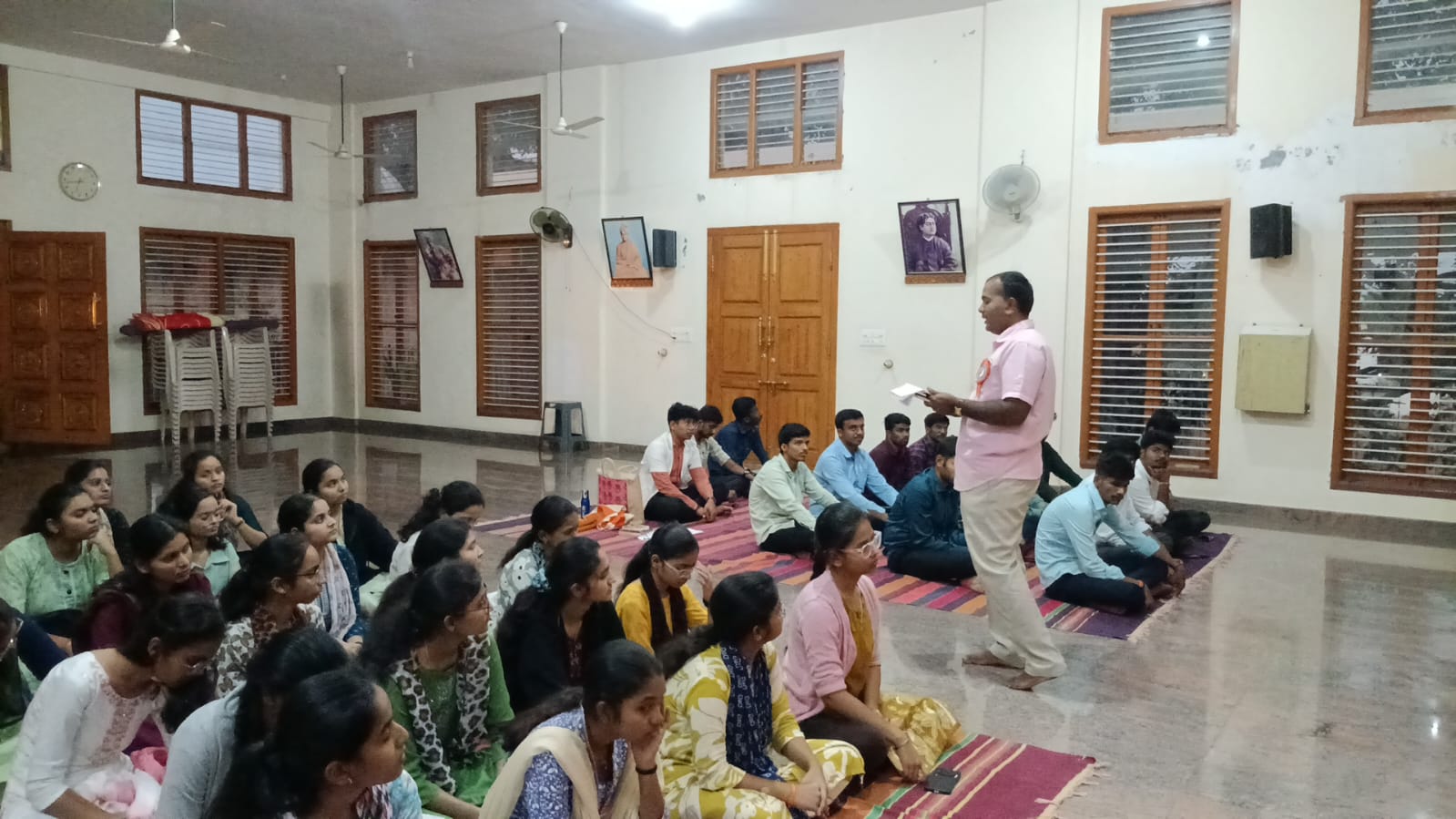 ವ್ಯಕ್ತಿತ್ವ ನಿರ್ಮಾಣಕ್ಕೆ ಆಧ್ಯಾತ್ಮಿಕ ಶಕ್ತಿಯೇ ಅಡಿಪಾಯ: ಯತೀಶ್ ಸಿದ್ದಾಪುರ 