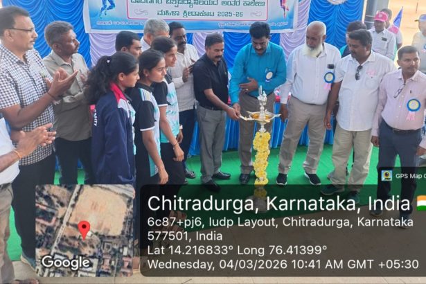 ಶಿಕ್ಷಣದ ಜೊತೆ ಕ್ರೀಡೆಗೂ ಹೆಚ್ಚಿನ ಮಹತ್ವ ಕೊಡಬೇಕಾಗಿದೆ- ತಿಪ್ಪೇಸ್ವಾಮಿ