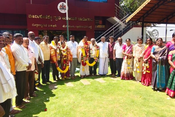 ಗ್ರಾಪಂ ನೂತನ ಅಧ್ಯಕ್ಷ, ಉಪಾಧ್ಯಕ್ಷರಾಗಿ ಸುಷ್ಮಾ, ಮಹಾದೇವಮ್ಮ ಅವಿರೋಧ ಆಯ್ಕೆ