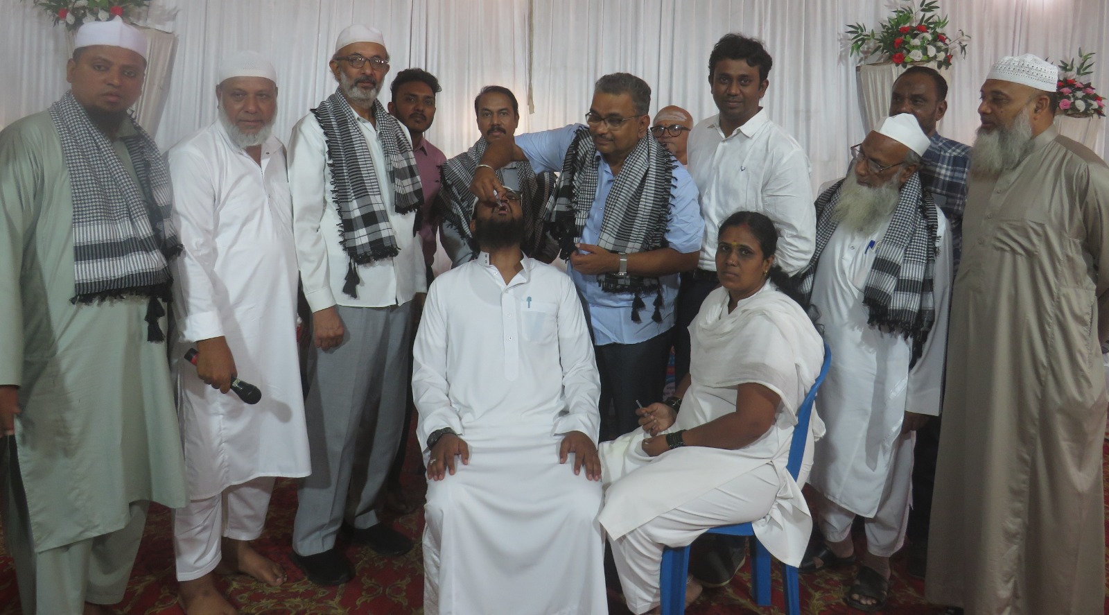 ಸೋಂಕು ಹರಡದಂತೆ ಲಸಿಕೆ ನೀಡಿದ ಆರೋಗ್ಯ ಇಲಾಖೆ