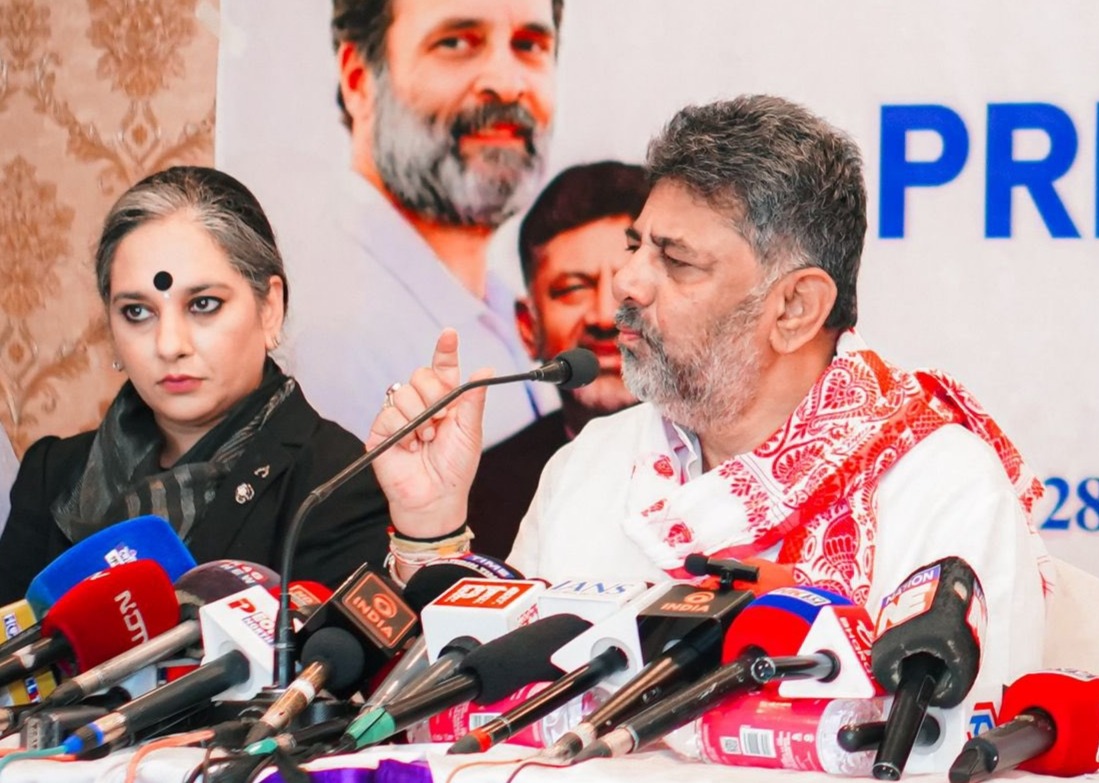 ಅಸ್ಸಾಂನಲ್ಲಿ ಬದಲಾವಣೆಯ ಗಾಳಿ: ‘ಬಿಜೆಪಿ ಆಡಳಿತಕ್ಕೆ ಜನ ಬೇಸತ್ತಿದ್ದಾರೆ’ ಎಂದ ಡಿ.ಕೆ. ಶಿವಕುಮಾರ್