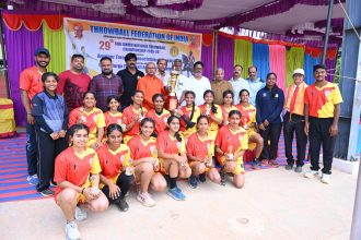 ಸಬ್ ಜೂನಿಯರ್ ರಾಷ್ಟ್ರೀಯ ಥ್ರೋ ಬಾಲ್ ಪಂದ್ಯಾವಳಿ ಮುಕ್ತಾಯ- ಕರ್ನಾಟಕ ಹಾಗೂ ತಮಿಳುನಾಡು ತಂಡಗಳಿಗೆ ಅಗ್ರಸ್ಥಾನ