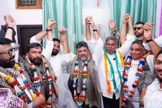 ಕೈ ನಾಯಕರ ಮನೆಗೆ ಡಿಸಿಎಂ ಭೇಟಿ; ಉಪಚುನಾವಣೆ ಗೆಲುವಿಗೆ ಭರ್ಜರಿ ತಂತ್ರಗಾರಿಕೆ!