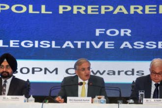 ನಾಲ್ಕು ರಾಜ್ಯಗಳ ವಿಧಾನಸಭಾ ಚುನಾವಣೆ ಘೋಷಣೆ