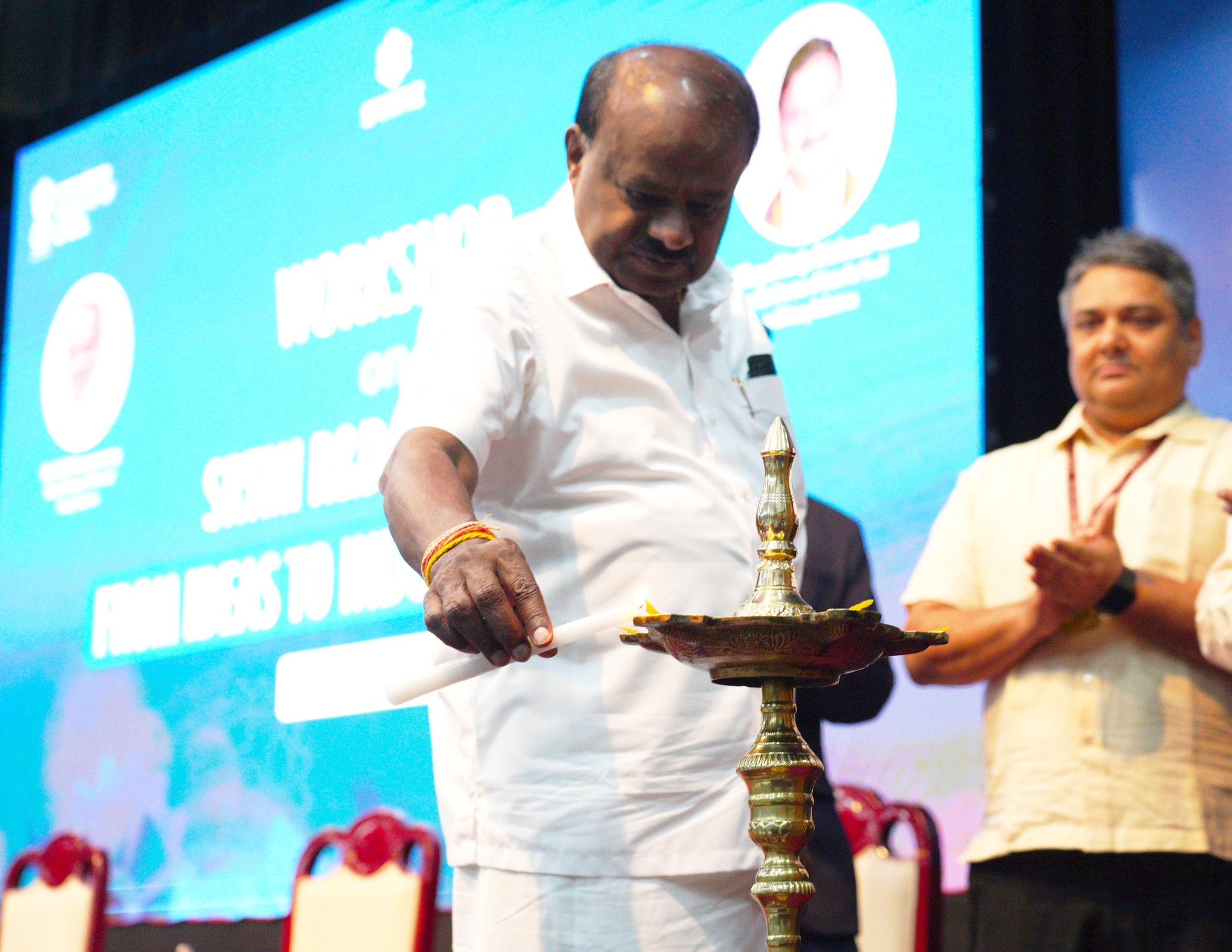 ಭಾರತದ ಉಕ್ಕು ವಲಯದಲ್ಲಿ ನಾವೀನ್ಯತೆ: SRTMI ಆರ್‌ಆಂಡ್ ಡಿ ಕನೆಕ್ಟ್ ಕಾರ್ಯಾಗಾರ ಉದ್ಘಾಟಿಸಿದ ಹೆಚ್.ಡಿ. ಕುಮಾರಸ್ವಾಮಿ