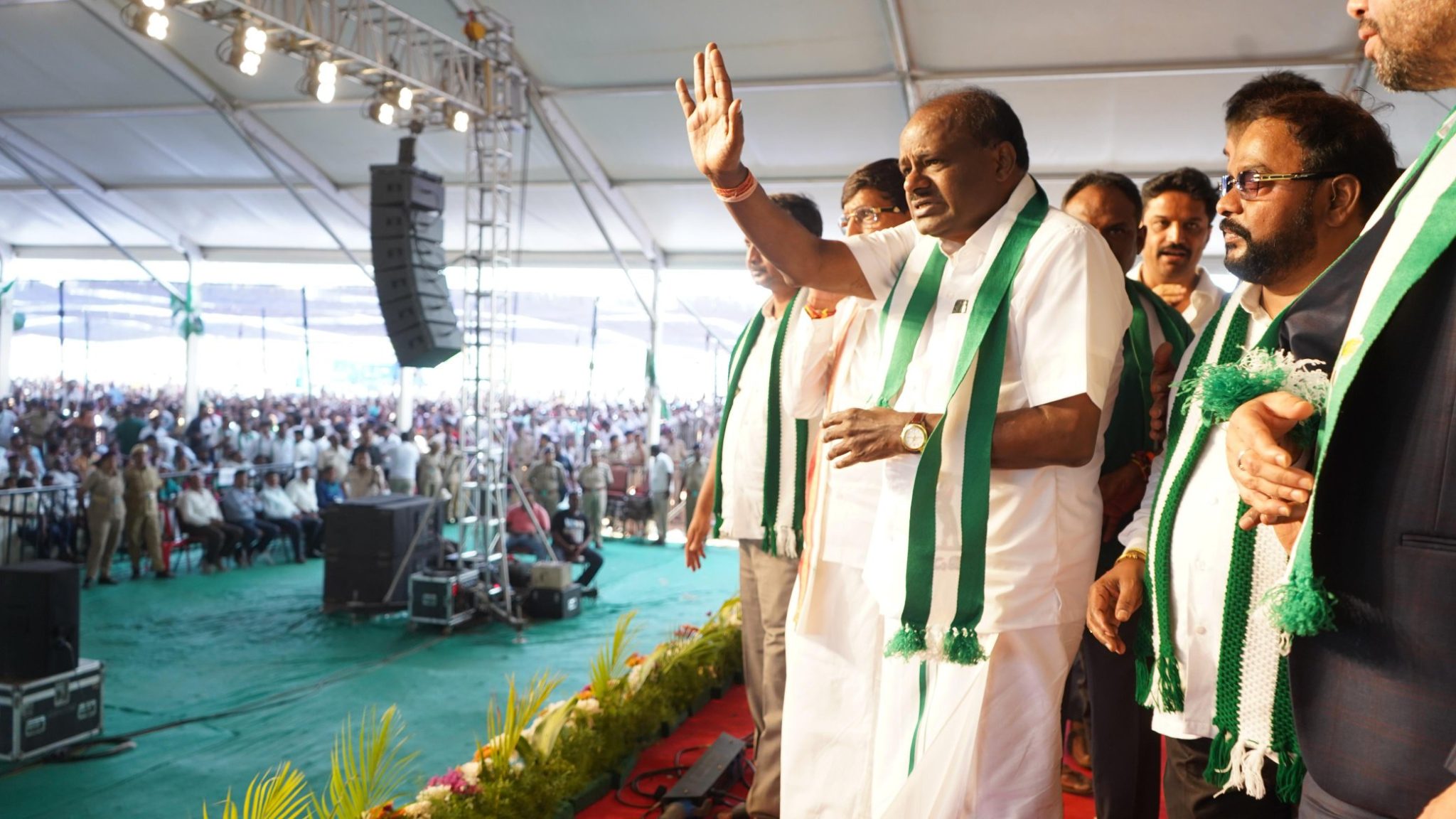 ಕಾರ್ಯಕರ್ತರೇ ಪಕ್ಷದ ಶಕ್ತಿ ಎಂದ ಹೆಚ್.ಡಿ. ಕುಮಾರಸ್ವಾಮಿ