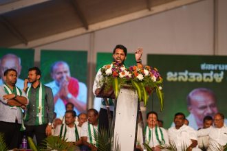 ಕಾಂಗ್ರೆಸ್‌ನಿಂದ ಬೆಂಗಳೂರು ‘ಗಾರ್ಬೇಜ್ ಸಿಟಿ’ಯಾಗಿದೆ: ನಿಖಿಲ್ ಕುಮಾರಸ್ವಾಮಿ ವಾಗ್ದಾಳಿ