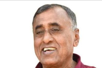 ಮಾಜಿ ಶಾಸಕ ಜಿ.ಹೆಚ್.ತಿಪ್ಪಾರೆಡ್ಡಿ ನಿವಾಸದಲ್ಲಿ ಬಿಜೆಪಿ ಸಂಸ್ಥಾಪನಾ ದಿನಾಚರಣೆ