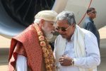 ಸಿದ್ದರಾಮಯ್ಯ ಅವರಿಂದ ಮೋದಿ ಅವರಿಗೆ ಆತ್ಮೀಯ ಸ್ವಾಗತ