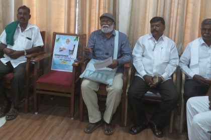 ಬಡವರಿಗೆ ಭೂಮಿ ಮತ್ತು ವಸತಿ ಕಲ್ಪಿಸಿ ಶ್ರೀರಂಗಾಚಾರಿ