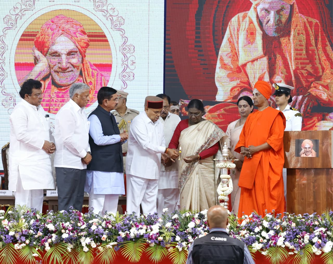 ಸಿದ್ಧಗಂಗಾ ಶಿವಕುಮಾರ ಸ್ವಾಮೀಜಿ ರಾಷ್ಟ್ರದ ಆತ್ಮಸ್ವರೂಪ- ರಾಷ್ಟ್ರಪತಿ ದ್ರೌಪದಿ ಮುರ್ಮು