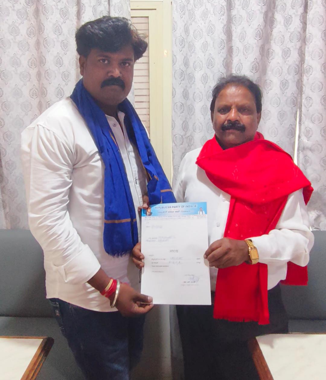 ರಿಪಬ್ಲಿಕನ್ ಪಾರ್ಟಿ ಆಫ್ ಇಂಡಿಯಾ ಜಿಲ್ಲಾಧ್ಯಕ್ಷರಾಗಿ ಗುರುಮೂರ್ತಿ ನೇಮಕ