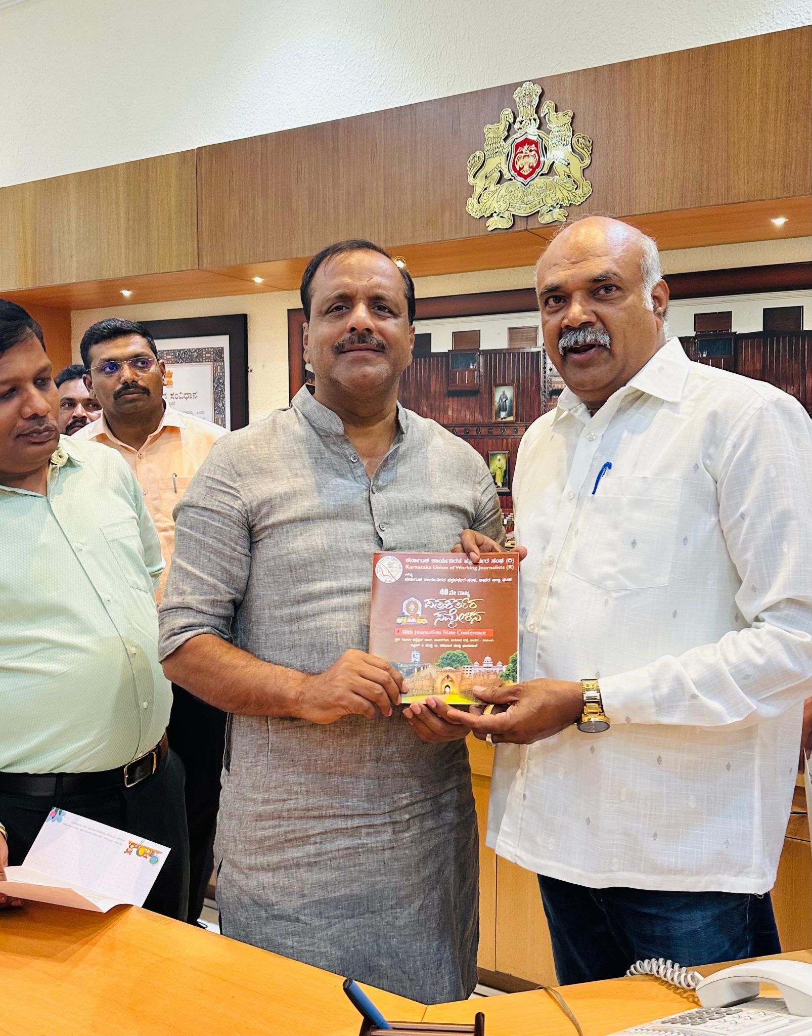 ಬೀದರ್ ರಾಜ್ಯ ಪತ್ರಕರ್ತರ ಸಮ್ಮೇಳನ: ಸ್ಪೀಕರ್ ಯು.ಟಿ. ಖಾದರ್‌ಗೆ ಆಹ್ವಾನ​